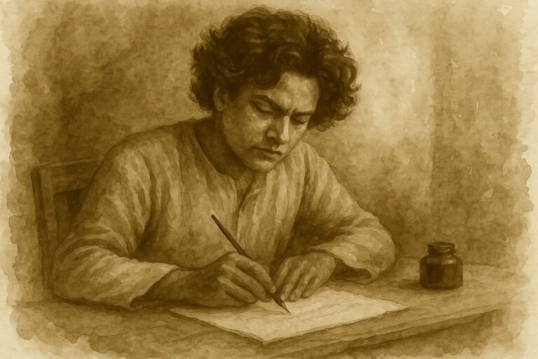 অভিশাপ - কাজী নজরুল ইসলাম।